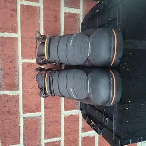 Mens Timberland PRO 6" endurance steel toe External met guard boots/size 8.5'.